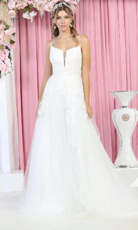 May Queen RQ7917 - Embroidered Gown