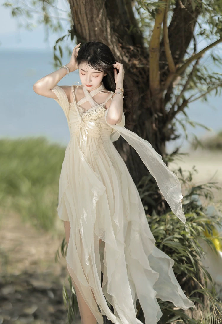 Letters from Unknown Stars~Daily Lolita JSK Dress Summer Elegant Dress