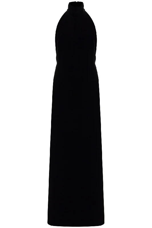 long velvet dress in armida style ARMIDA NERO