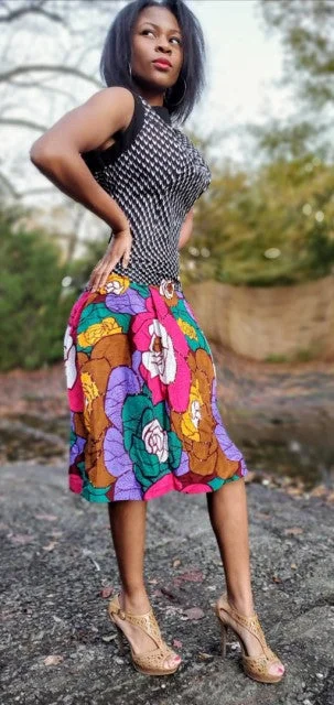 Sekou Dupsie's Exclusive African Print Dress-DPX895