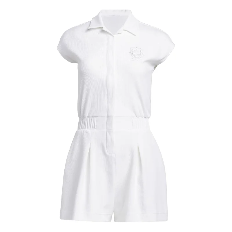 Womens Go-To Regular Fit Romper White - SS24