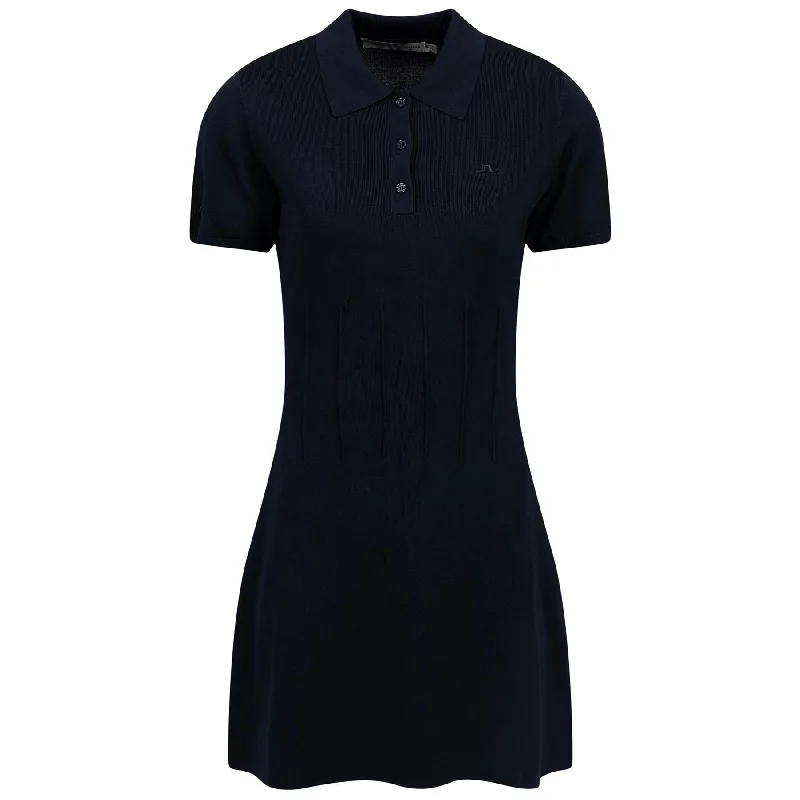 x Glenmuir Womens Andrea Knitted Dress Navy - PS25