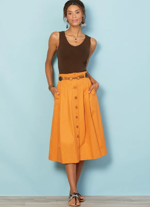 M7906 Misses' Skirts Sewing Pattern